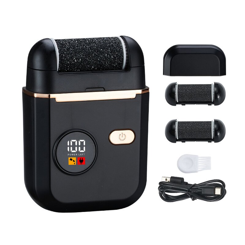 Waterproof Foot File - Newest Battery Professional Pedicure Dead Skin Scrubber