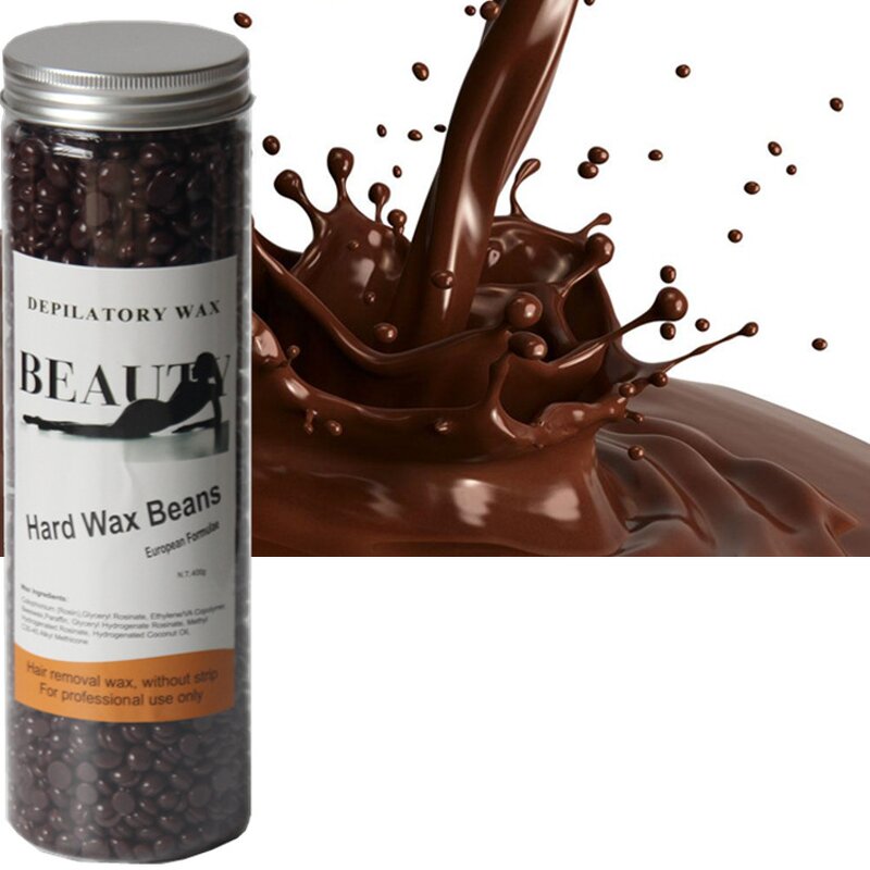 Hard Wax Beans - 400g Paper-Free 10 Colors Multi Flavors Full Body Hair Removal