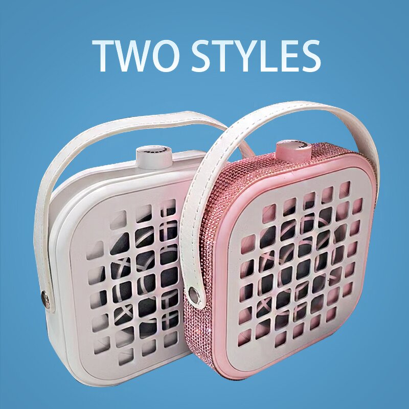 Nail Dust Collector - 6000RPM White Diamond High Suction Rechargeable Cordless