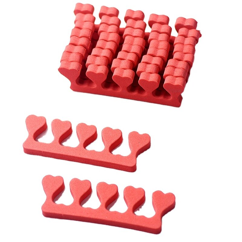 Finger Toe Separator - Professional Sponge Cushions Lovely Heart Shape EVA Tool