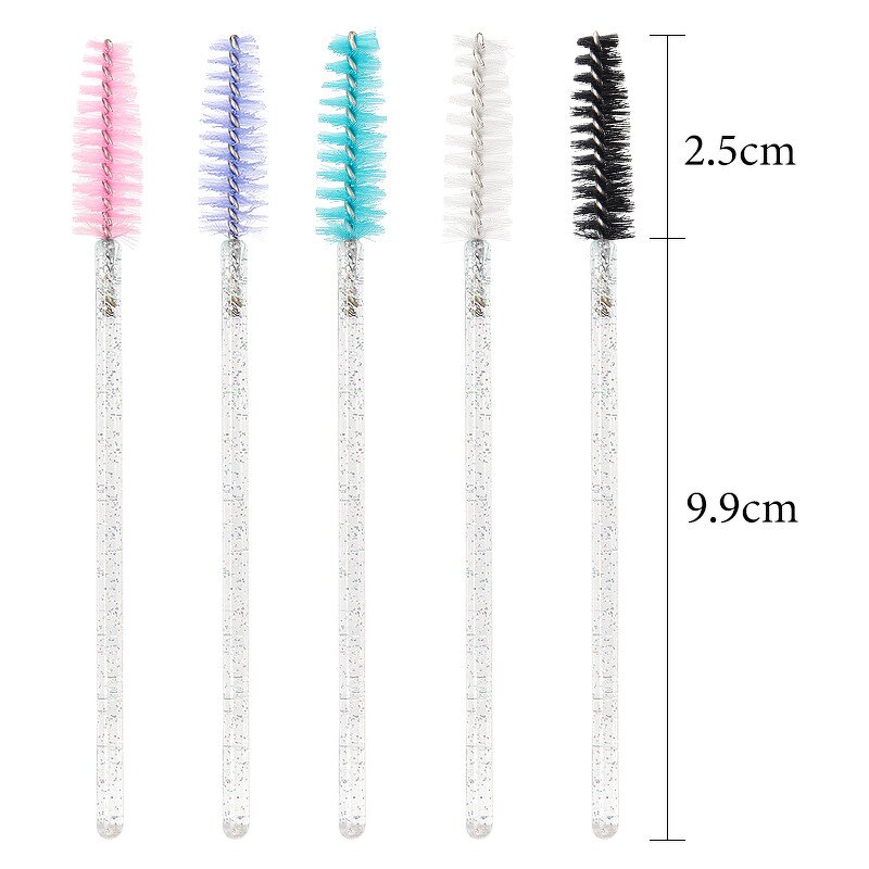 Crystal Eyelash Brush - Wholesale Disposable Rod Mascara Wand Lash Extension Tool