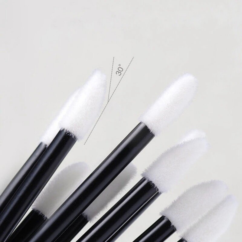 Disposable Lip Wand - Wholesale 50pcs Flocking Spoolies Brush Lip Gloss Applicator