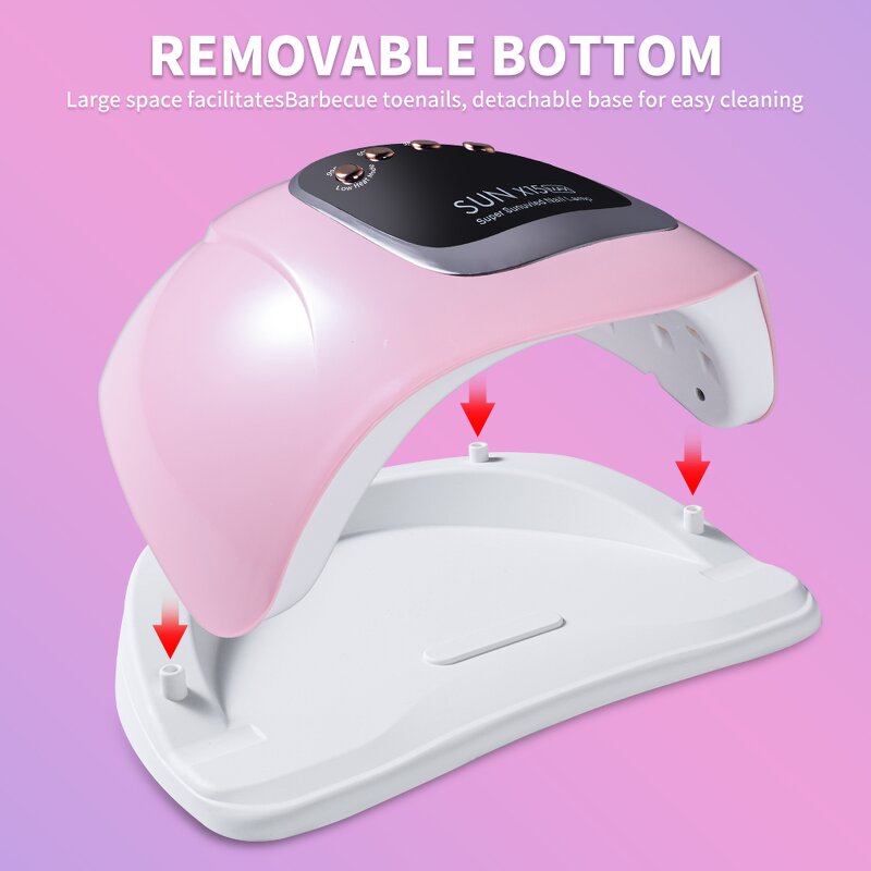 UV LED Nail Lamp - X15 MAX 280W Professional Fast Drying Manicure Tool