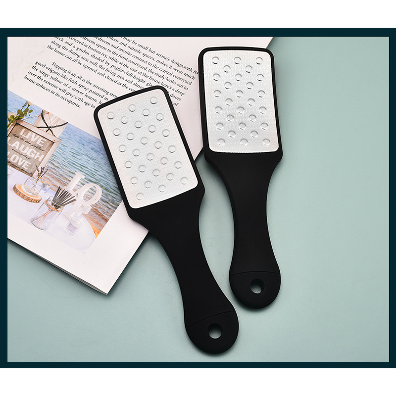 Double Faced Foot File - Durable Pedicure Sandpaper Callus Remover Scrub Tool