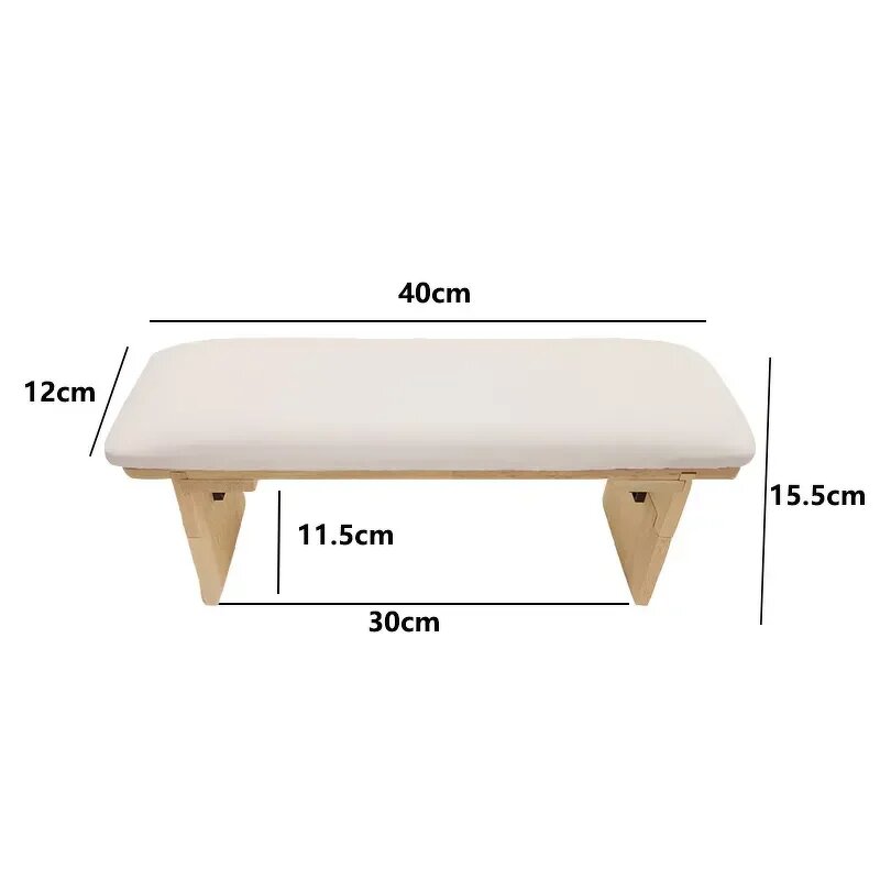Adjustable Nail Arm Rest - New Design Soft Pillow Leather Sponge Salon Tool