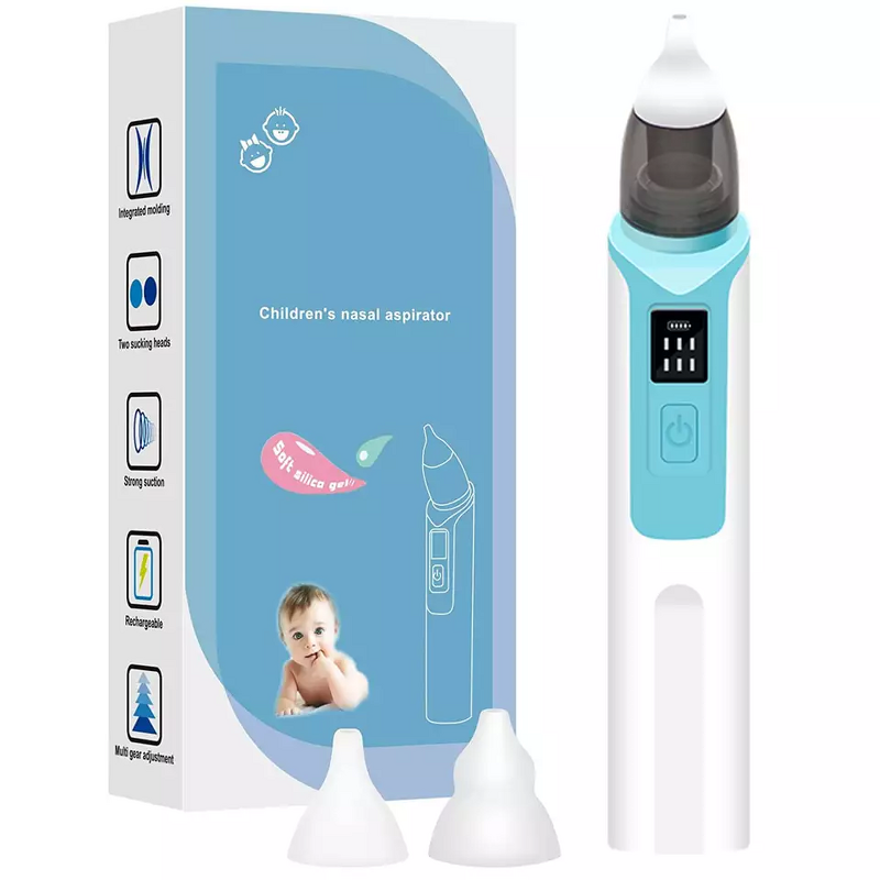 Baby Nasal Aspirator - Rechargeable Electric Vacuum for Newborns