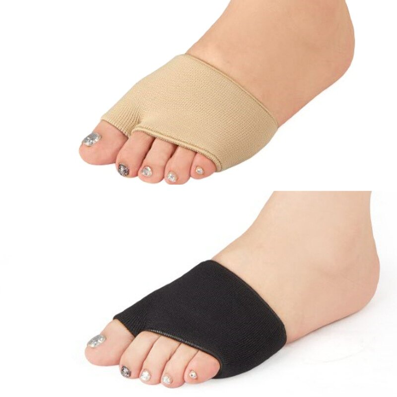 Metatarsal Sleeve Pad - Hot Ball of Foot Cushions Gel Pads Half Sock Pain Relief