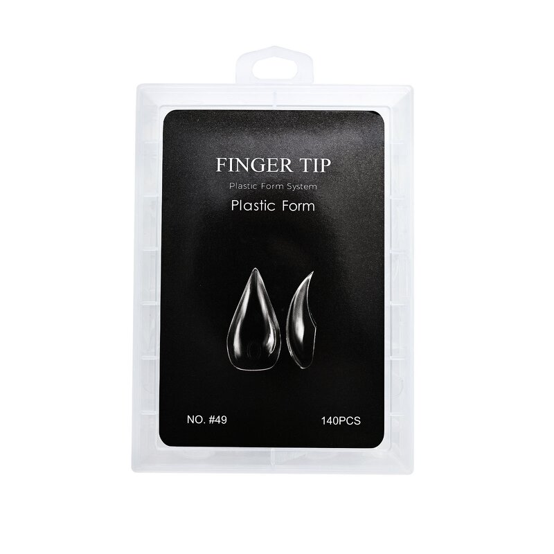 Crystal Nail Forms - Custom Logo 70-150pcs 5 Styles Full Cover Dual Forms