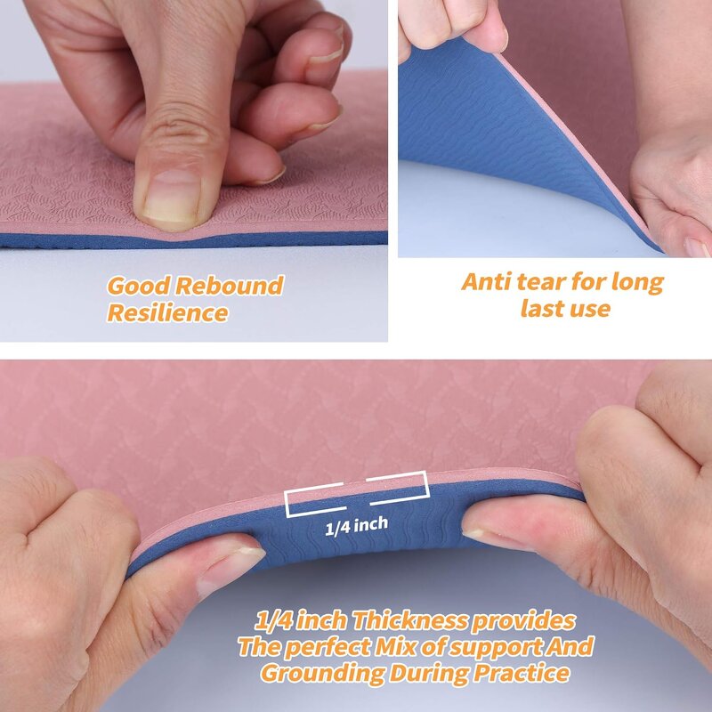 Yoga Starter Kit - 11-Piece Blocks Strap Ball Mat Towel Net Bag Set