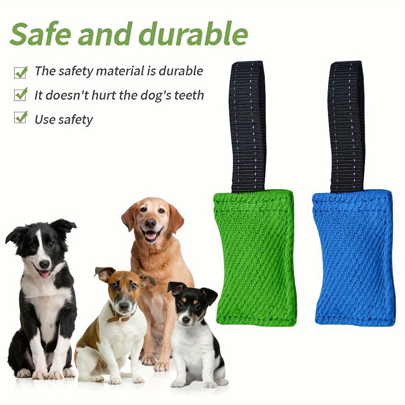 Dog Training Bite Tug - Custom Logo Factory Wholesale French Tear Resistant Fabric