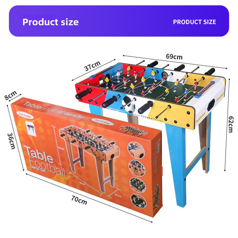 Foosball Table - Classic 33-Inch Wooden Indoor Soccer Game Kids Family Toy