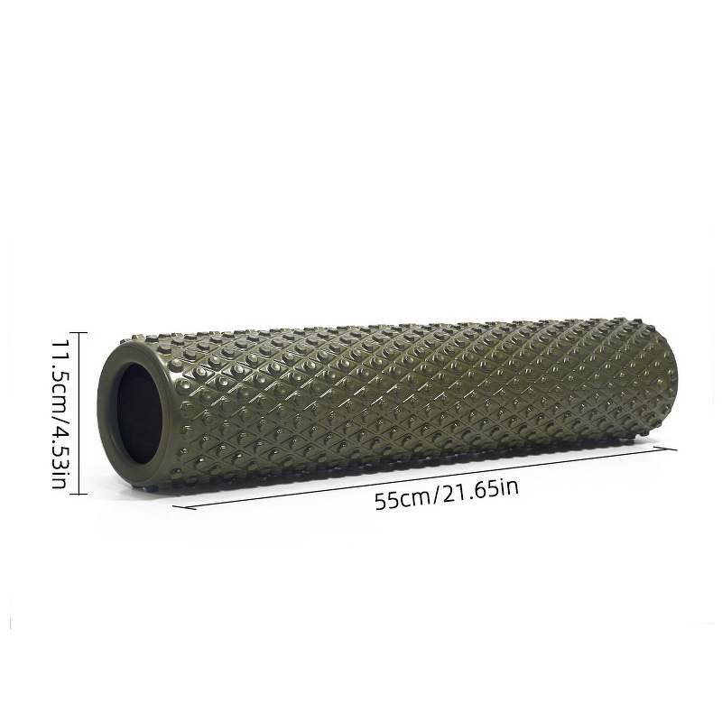 EVA Foam Roller - High Density Wolf Tooth Muscle Massage Yoga Fascia Column
