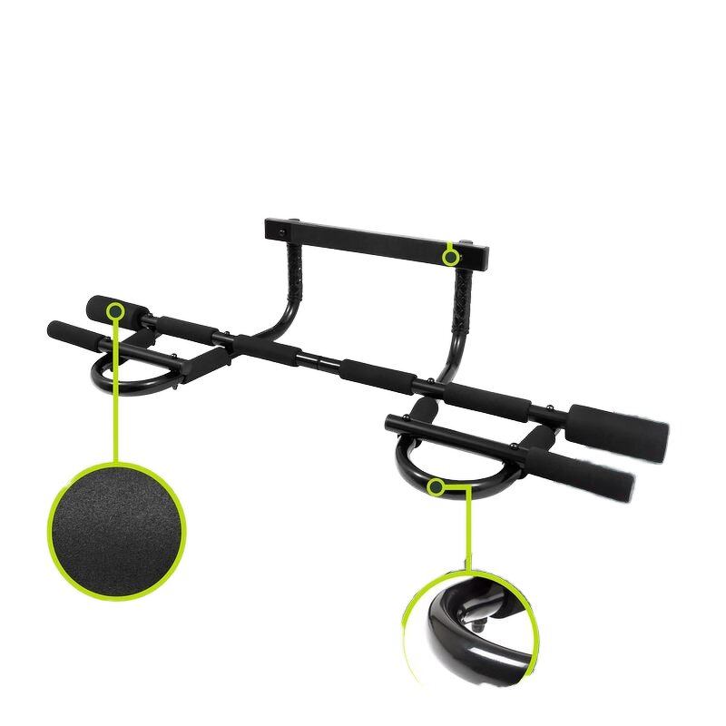 Home Pull-Up Bar - Multi-Functional Indoor Horizontal Iron Wall Chin-Up Door Frame