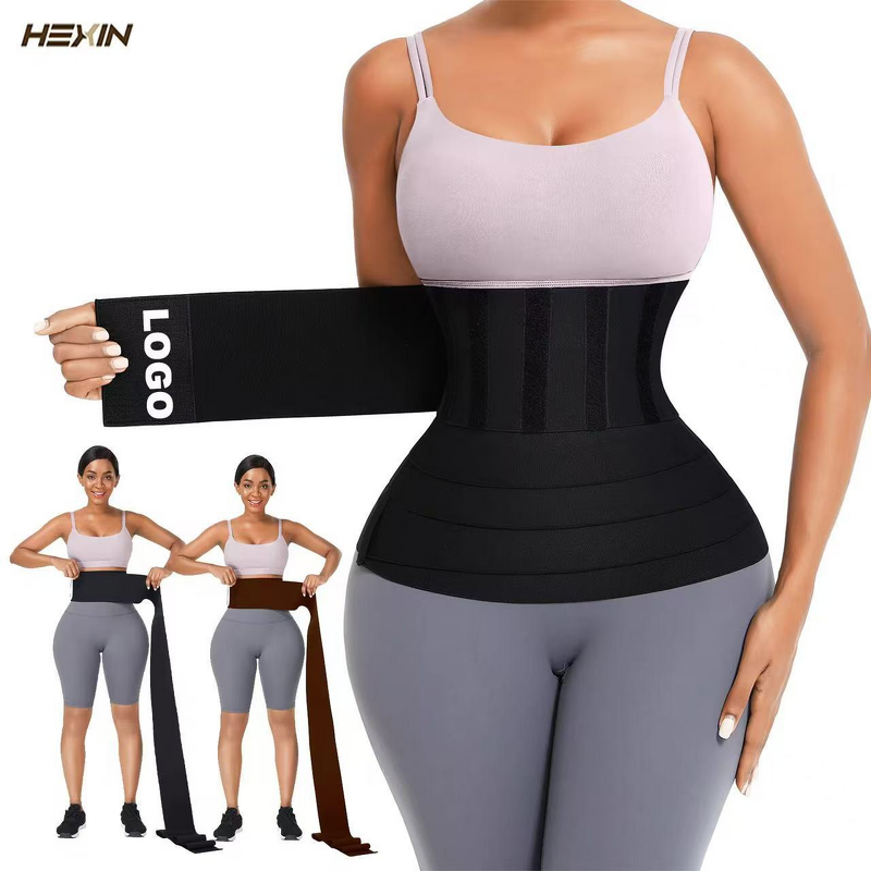 Enhanced Waist Trainer - Invisible Abdomen Wrap Extended Sweat Slimming Support Belt