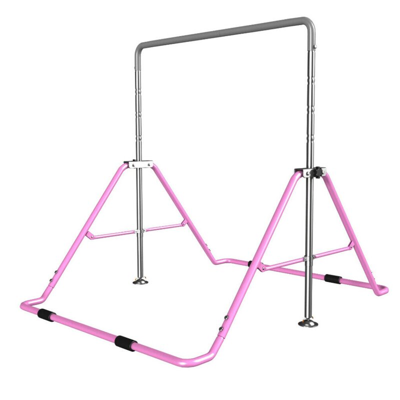 Gymnastics Horizontal Bar - EBEST Professional Foldable Adjustable Height Home Sports