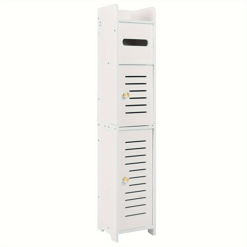 Toilet Storage Cabinet - Bathroom Narrow Floor-standing Multi-layer Gap Slim Organizer