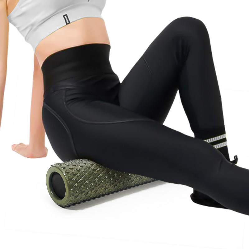 EVA Foam Roller - High Density Wolf Tooth Muscle Massage Yoga Fascia Column