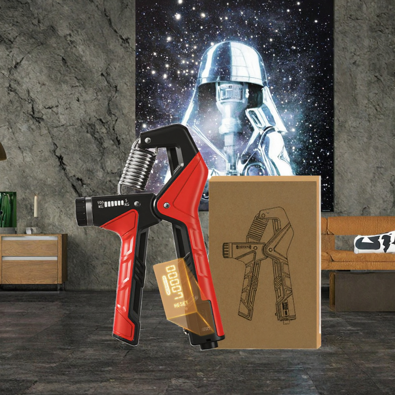 Finger Grip Trainer - THYFIT YX-H52 5-100KG ABS Electronic Counting Wrist Exerciser