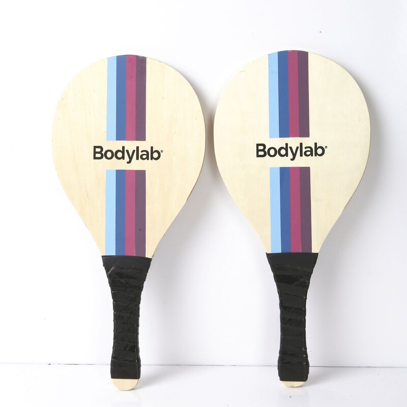 Beach Tennis Racket - High Quality Black Walnut Grip Outdoor Custom Logo Model