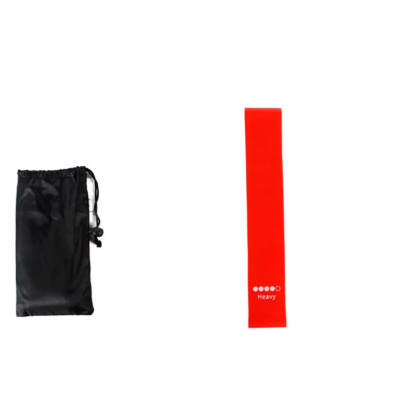 Gym Resistance Loop Bands - 5 Pack High Elastic Latex Rubber Home Exercise Tubes