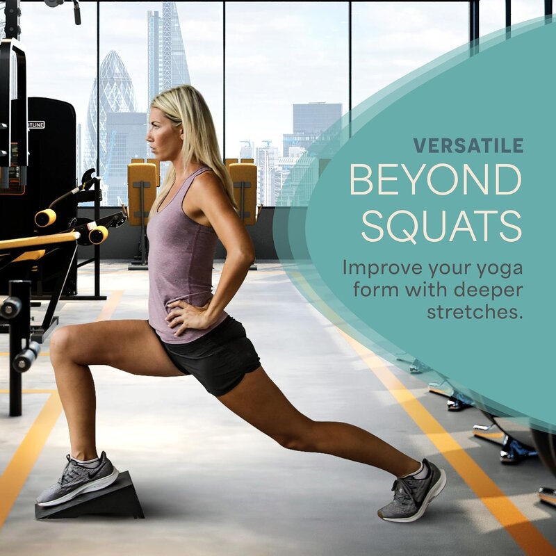 Calf Stretcher Slant Board - Durable Steel Adjustable Incline Ankle Stretch Tool