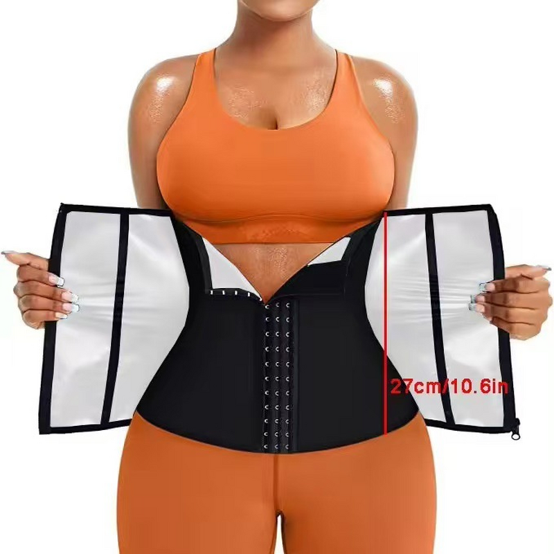 Sports Sweat Waist Trimmer - Custom Logo Non-Slip Yoga Corset Slimming Belt