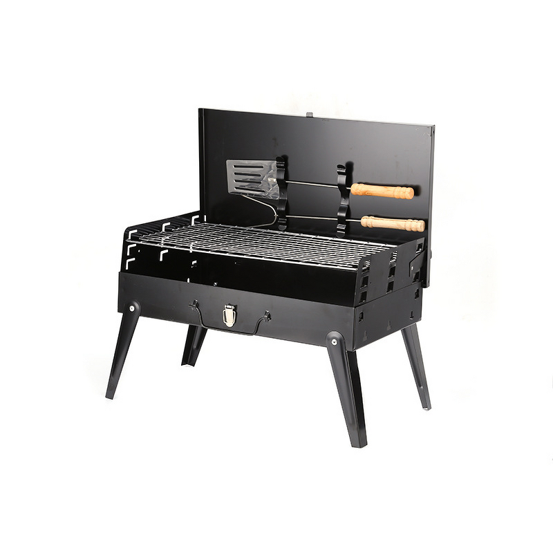 Folding BBQ Grill - Manufacturer Wholesale Windproof Outdoor Picnic Camping Rack 1015