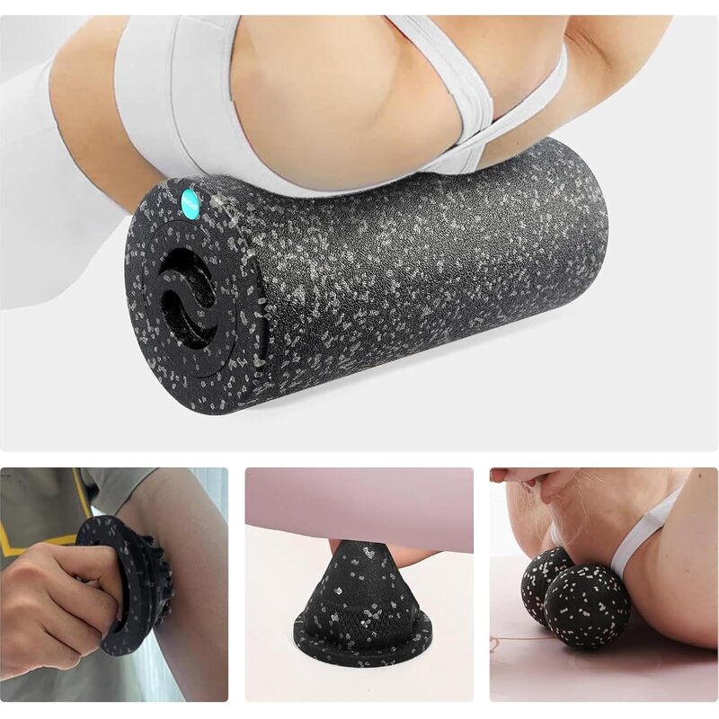 EVA Foam Roller Set - High Density Non-Slip Wheel Adults Pilates Yoga Travel Training