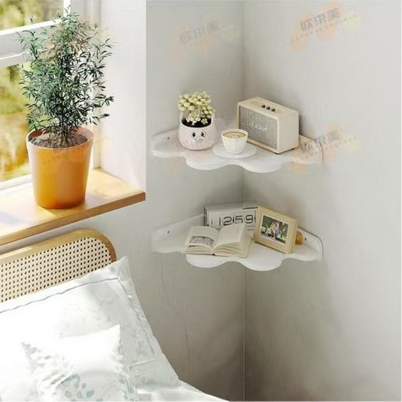 Kids' Room Storage Rack - Creative PVC Nordic-Style Wall-Mounted Holder