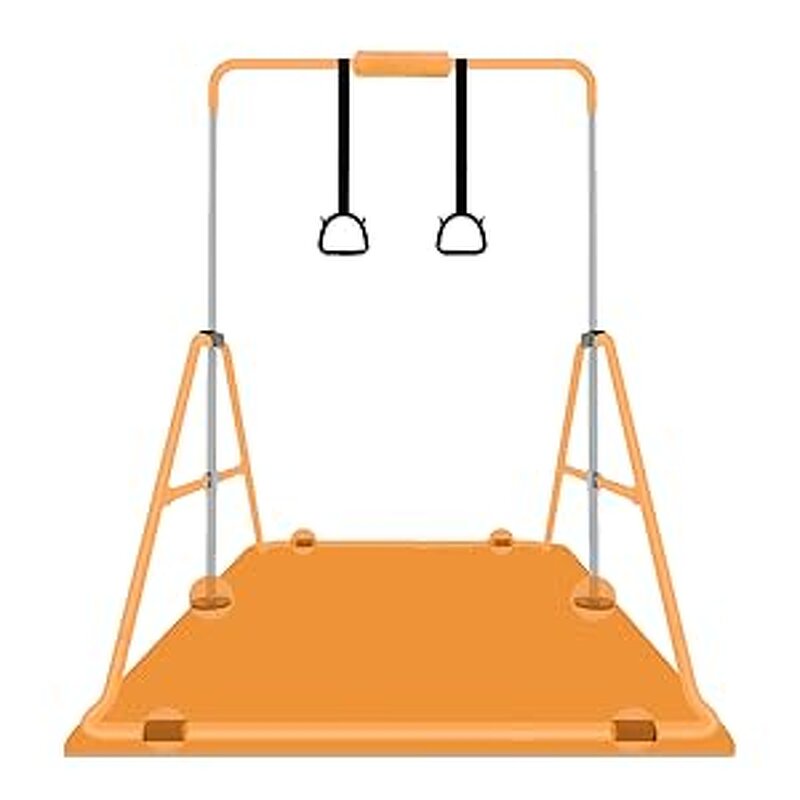 Gymnastics Horizontal Bar - EBEST Professional Foldable Adjustable Height Home Sports