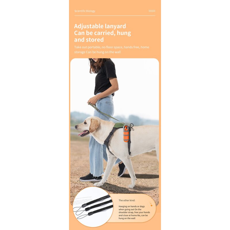 Dog Poop Scooper - High Strength Eco-Friendly Plastic Sustainable Potty Picker