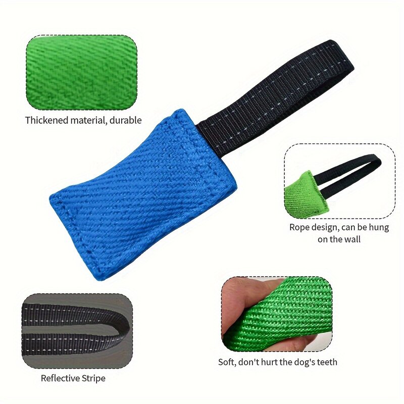 Dog Training Bite Tug - Custom Logo Factory Wholesale French Tear Resistant Fabric