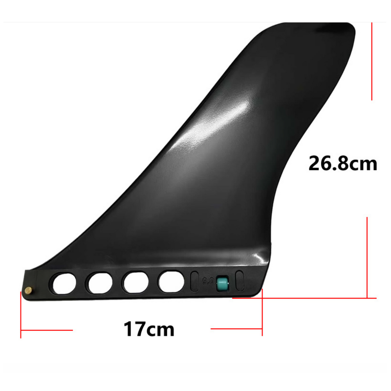 Inflatable SUP Rudder - Surfboard Model S1 Special-Shaped Large Tail Fin Screw-Free