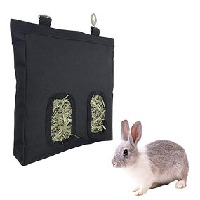 Small Animal Feed Bowl - Rabbit Guinea Pig Hanging Quadrate 600D Oxford Cloth Storage