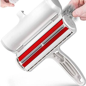 Multi-Surface Pet Hair Remover - Portable Cat Dog Fur Cleaner Couch Carpet Clothing