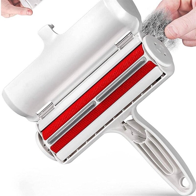 Multi-Surface Pet Hair Remover - Portable Cat Dog Fur Cleaner Couch Carpet Clothing