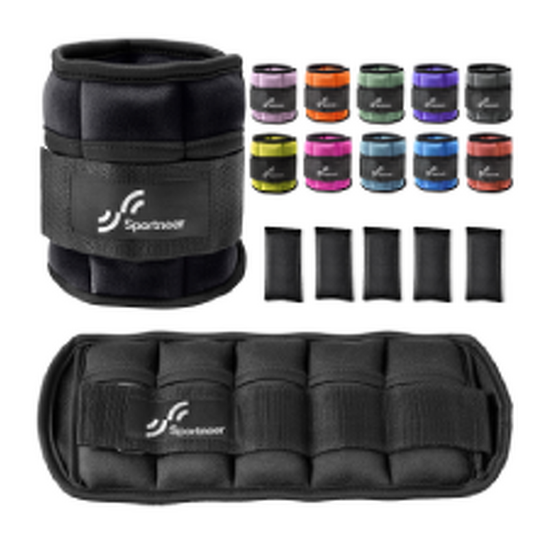 Neoprene Ankle Weights - Sportneer Adjustable 1-5Lbs 2-10Lbs Gym Workout Straps