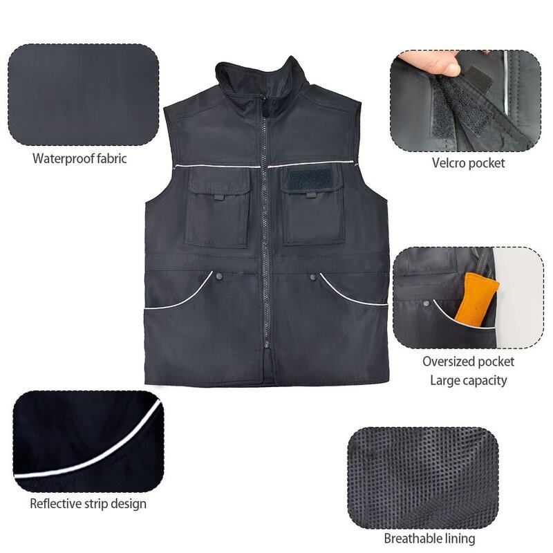 Waterproof Dog Vest - Wholesale Sustainable Nylon Outdoor Pet Clothing Handler Equipment