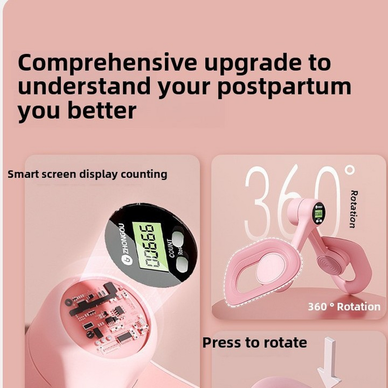 Pelvic Floor Trainer - Cross-border Square Buckle Yoga Massager PP Beauty Leg Tool