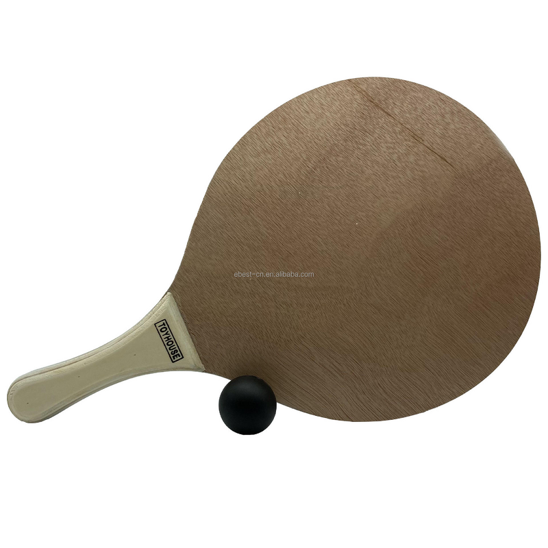 Beach Badminton Racket - Customizable Poplar/MDF/Oak Perforated Board Model 005