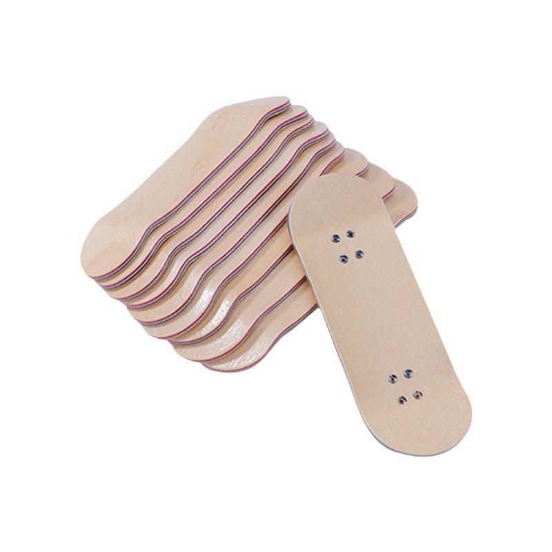 Finger Skateboard - Professional Portable Double Rocker Maple Wood Fidget Toy