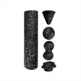 EVA Foam Roller Set - High Density Non-Slip Wheel Adults Pilates Yoga Travel Training