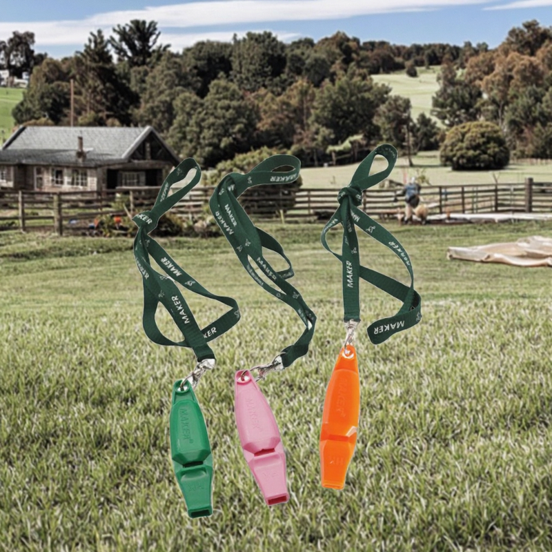 Pet Training Whistle - Portable Plastic 3 Colors Bird Pigeon Dog Training Tool
