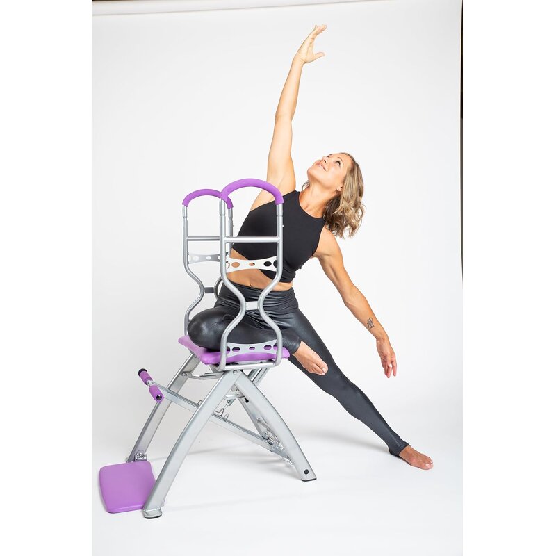 Pilates Reformer Chair - Beach PRO Adjustable Resistance Max Sculpting Tone Shape Handles