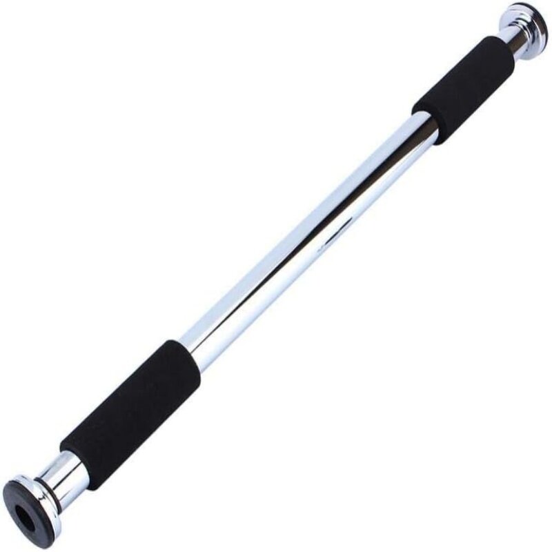 Heavy Duty Pull-Up Bar - Adjustable Steel Iron Home Gym Upper Body Doorway Trainer