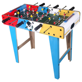 Foosball Table - Classic 33-Inch Wooden Indoor Soccer Game Kids Family Toy