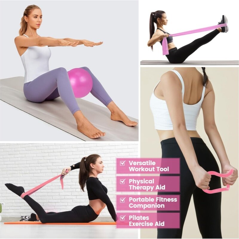 Home Exercise Kit - Portable 13-Piece Cross-Border Yoga Pilates Ring Equipment Bag