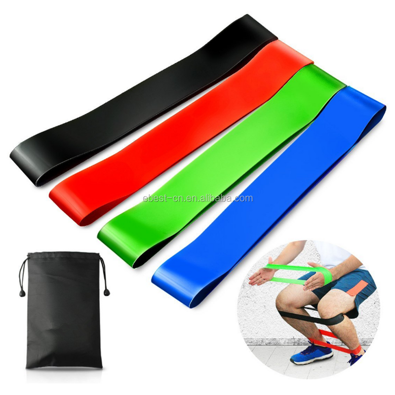 Mini Loop Resistance Bands - Custom Logo TPE Elastic Pilates Sport Training Exercise