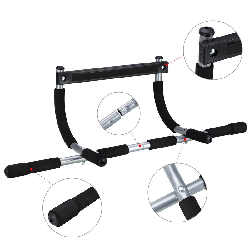 Foldable Pull-Up Trainer - Hot Sale Wall-Mounted Iron Exercise Bar Home Fitness