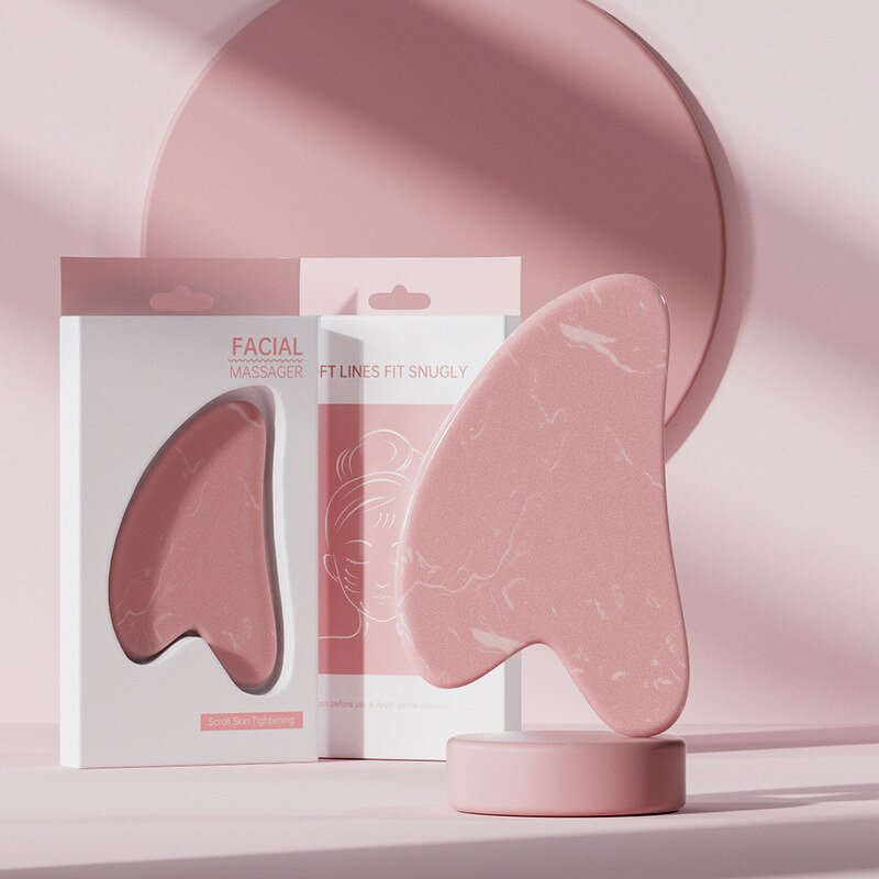 Rose Quartz Roller - Lyder Private Label Resin Facial Massager Whitening Anti-Aging Tool